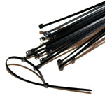 CINTA AMARRA CABLES NEGRA (8*20CM*7) PAQ. 100UNID