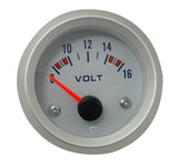 RELOJ INDICADOR VOLTIMETRO FONDO BLANCO. GV-520B