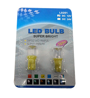 BOMBILLOS 12V.LED TIPO 158 JUEGO.
