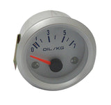RELOJ INDICADOR DE PRESION OIL (ELECTRICO) FONDO BLANCO.