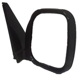 ESPEJO RETROVISOR MITSUBISHI. MONTER. LADO DERECHO NEGRO-MANUAL LD