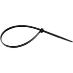 CINTA AMARRA CABLES NEGRA (3*15CM*2.5) PAQ. 100UNID.