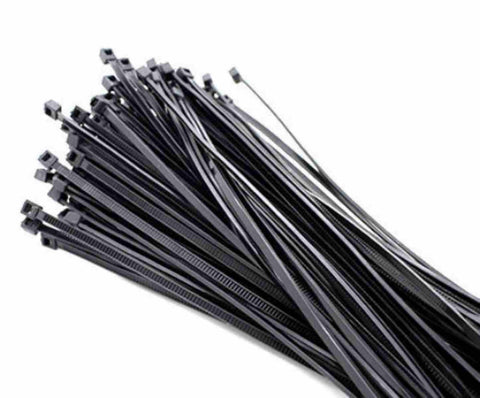 CINTA AMARRA CABLES NEGRA (5*35CM*4.6) PAQ.  100UNID.
