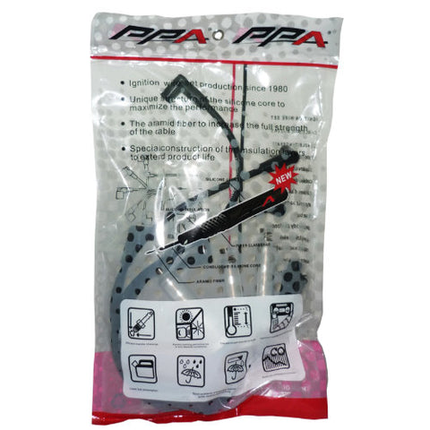 CABLE BUJIA DAEWOO RACER 1.5L SOHC 92-97 SILICON 8MM