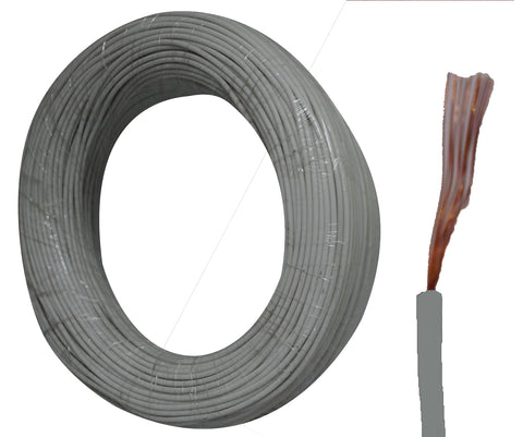 CABLE INSTALACION.BLANCO 0.15X13X2.10 100%COBRE 100MTS