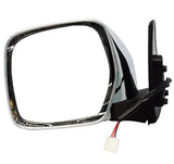 ESPEJO RETROVISOR TOYOTA MERU ELECTRICO.CROMADO YT-7710CE- 87910-60540-LADO DERECHO RH
