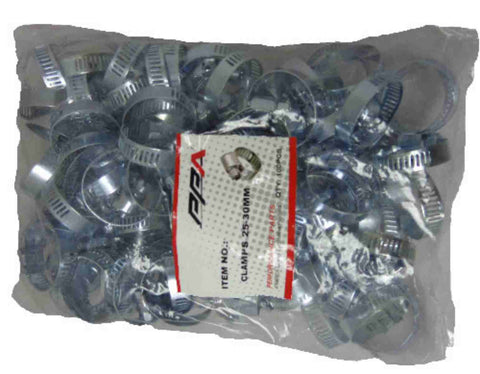 ABRAZADERA GALVANIZADO. 1" 25-30 MM