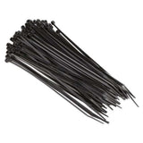 CINTA AMARRA CABLES NEGRA (5*35CM*4.6) PAQ.  100UNID.