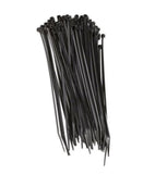 CINTA AMARRA CABLES NEGRA (8*25CM*7) PAQ. 100UNID.