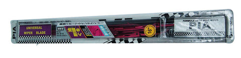 CEPILLO LIMPIAPARABRISAS UNVERSAL 16"ALUMINIO ANODISADO FUCSIA