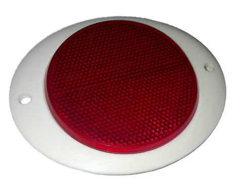 MICA REFLECTIVA .REDONDA.ROJA (OJO DE GATO)