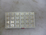 REGLETA LED BLANCA PARA LAMPARA DE TECHO 4X6CMTS 24 LED