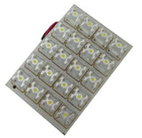REGLETA LED BLANCA P/LAMP-TECHE 4X5CMTS  20 LED