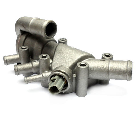 TOMA AGUA FORD FIES/KA ALUMINIO  C/TERMOSTATO  (2S6G-8A586-DIC)