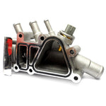 TOMA AGUA FORD FIES/KA ALUMINIO  C/TERMOSTATO  (2S6G-8A586-DIC)