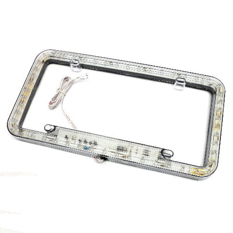 FARO PORTA PLACA LED BLUE AZUL