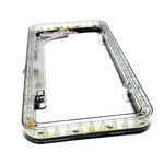 FARO PORTA PLACA LED BLUE AZUL