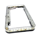 FARO PORTA PLACA LED BLUE AZUL