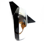 ESPEJO RETROVISOR MITSUBISHI. MONTER.LADO DERECHO CROMADO-MANUAL RH