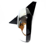 ESPEJO RETROVISOR MITSUBISHI. MONTER.LADO IZQUIERDO CROMADO-MANUAL