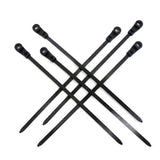 TIRRAS 135MM X 3.2MM COM BASE NEGROS HTS-135MT-NEGRO