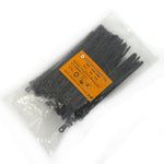 TIRRAS 135MM X 3.2MM COM BASE NEGROS HTS-135MT-NEGRO