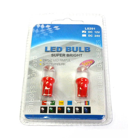 BOMBILLOS 12V.LED TIPO 158 JUEGO.