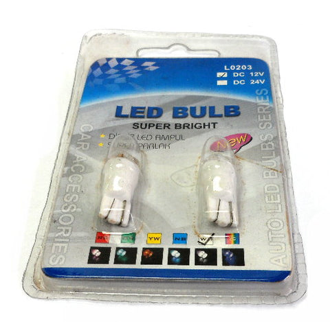 BOMBILLOS 12V.LED TIPO 158 JUEGO.