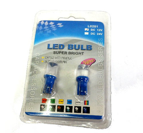 BOMBILLOS 12VOLTIO.LED TIPO 158 JUEGO.