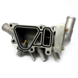 TOMA AGUA  CON TERMOSTATO DE FORD FIESTA M/VIEJO (ALUMINIO)