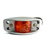 FARO ESQUINERO BASE PLANA AMBAR