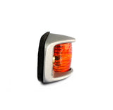 FARO ESQUINERO BASE PLANA AMBAR