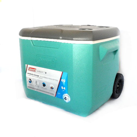CAVA VERDE TAPA GRIS CON RUEDAS  60QT (56,78 l) WHLD 5883 SEA/SES/CREM C002