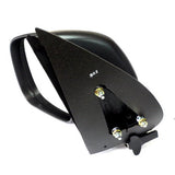 ESPEJO RETROVISOR TOYOTA HILUX NEGRO LADO IZQUIERDO MANUAL .LH