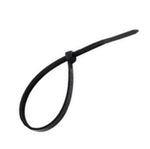 CINTA AMARRA CABLES NEGRA (8*25CM*7) PAQ. 100UNID.