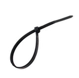 CINTA AMARRA CABLES NEGRA (8*25CM*7) PAQ. 100UNID.
